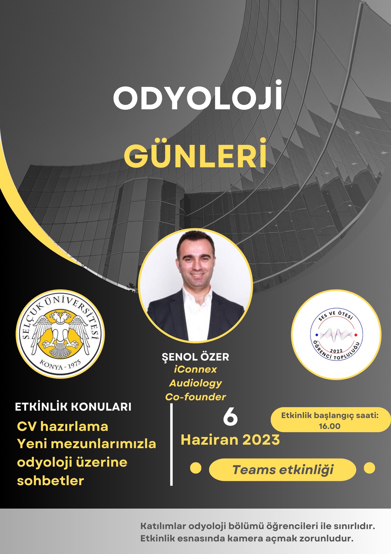 Odyoloji Bölümü "Odyoloji Günleri" etkinliği